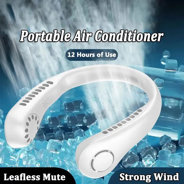 Super Cool Portable Neck Fan [ Free Shipping ]